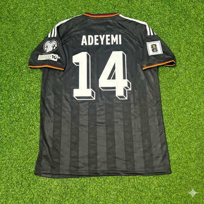 Karim Adeyemi 14# Germany 2026 World Cup Black Style Football Jersey Trikot