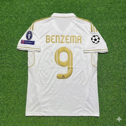 Karim Benzema #9 Real Madrid 2011-2012 Jersey Soccer Shirt Trikot