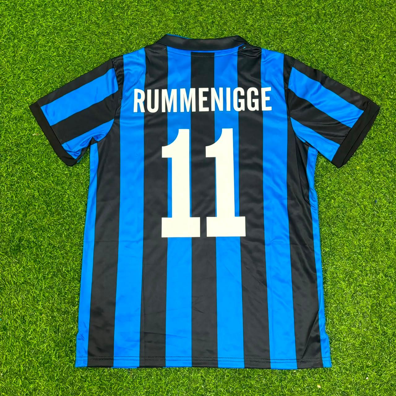 Karl-Heinz Rummenigge Inter Gedenk-Retro-Heimfußballtrikot