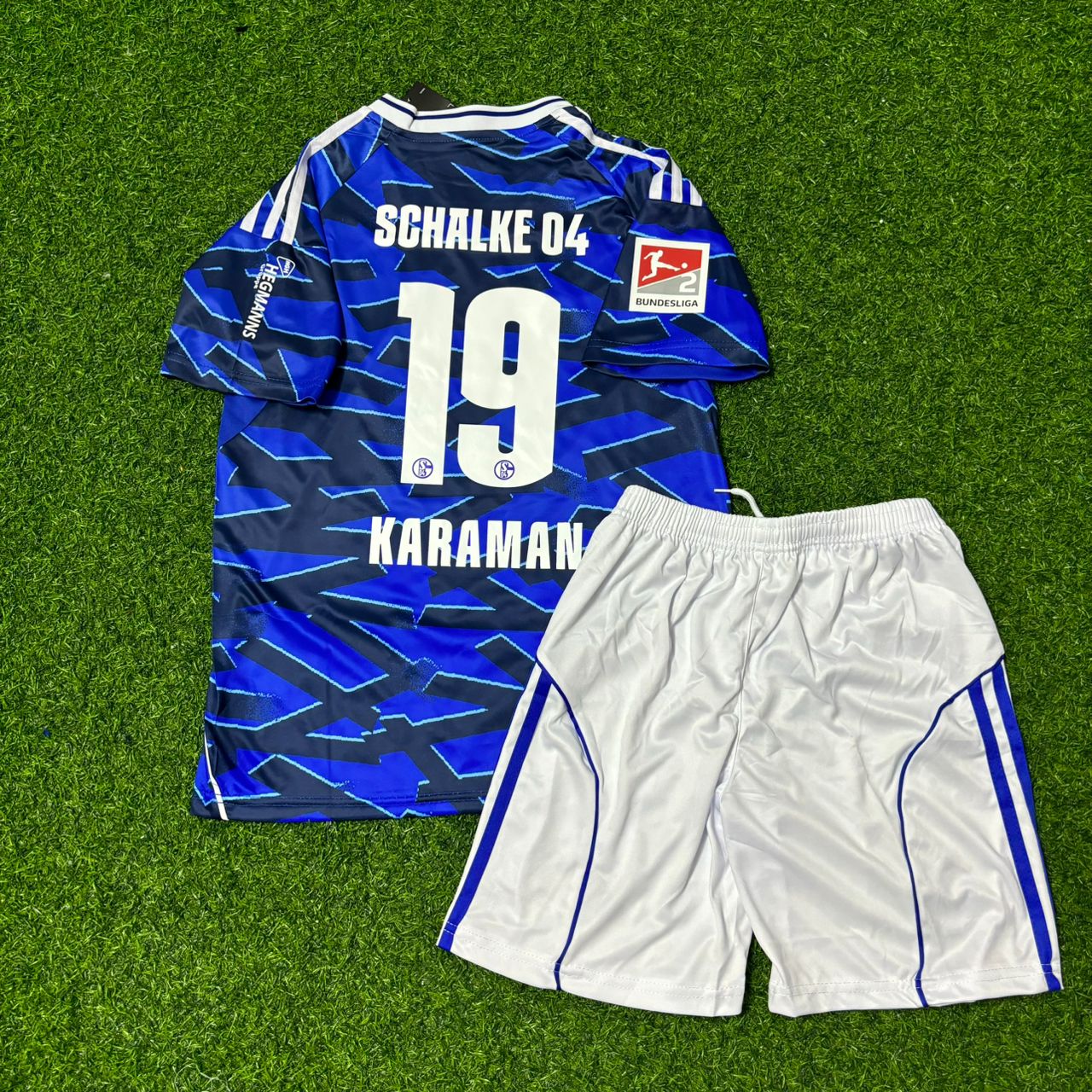Kenan Karaman #19 Schalke 04 Kinder 2026 Neue Saison Fußballtrikot