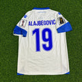 Maillot de football extérieur blanc Kerim Alajbegovic Bosnie-Herzégovine Coupe du Monde 2026