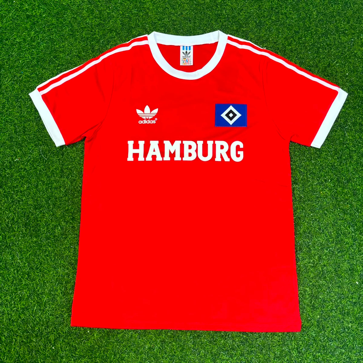 Hamburger SV Red Retro Football Jersey – Kevin Keegan