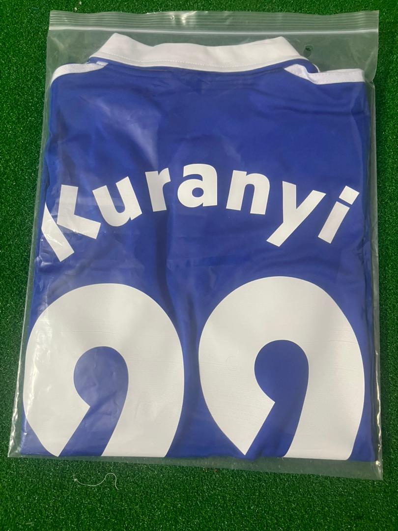 Kevin Kuranyi Schalke 04 Retro Trikot Jersey Kit Maillot Soccer Shirt