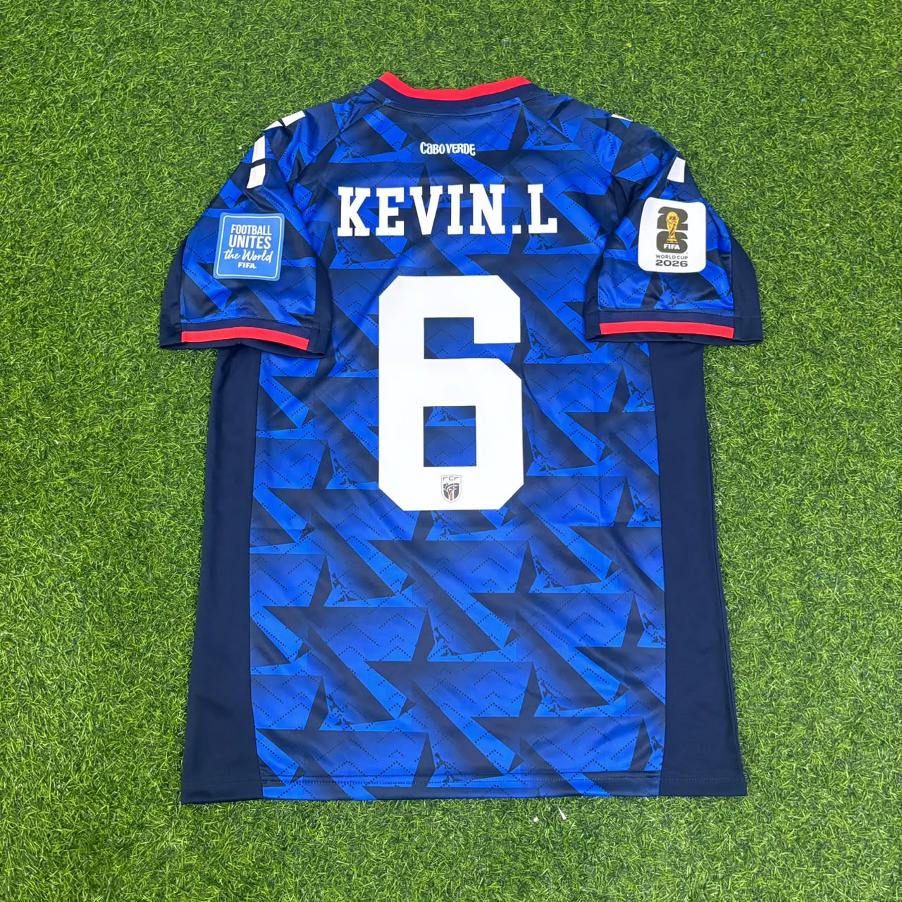 Kevin Pina Kap Verde Weltmeisterschaft 2026 Heimtrikot