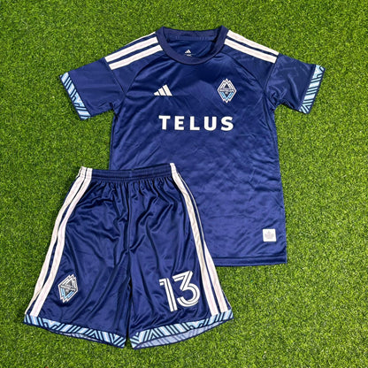 Kit Maillot de Football Domicile Enfant Thomas Müller Vancouver Whitecaps Nouvelle Saison