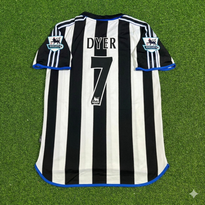 Newcastle United Retro Jersey – Kieron Dyer 7