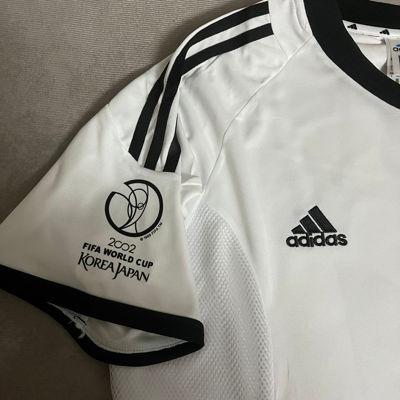 Miroslav Klose Deutschland 2002 Weltmeisterschaft Japan Korea Weiß Retro Trikot