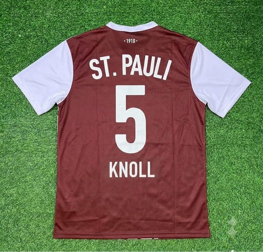 Camiseta de fútbol retro especial de visitante del Marvin Knoll FC St. Pauli