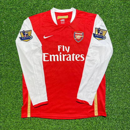Robin van Persie #11 Arsenal 2006 2007 Heim Langarm Retro Trikot