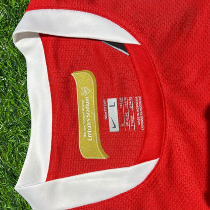 William Gallas #10 Arsenal 2006 2007 Home Long Sleeve Retro Jersey