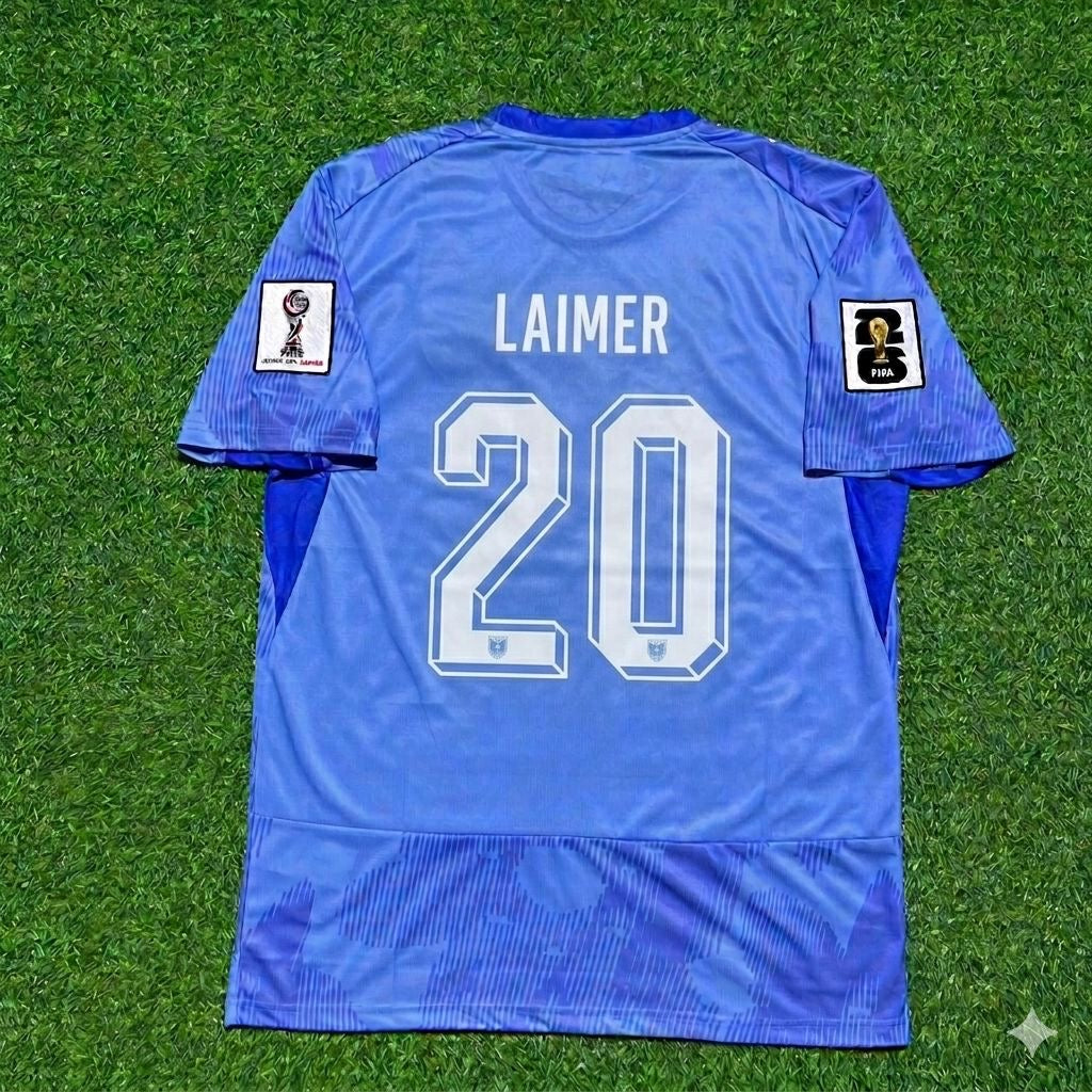 Konrad Laimer 20- Austria 2026 World Cup Kit Jersey Trikot Maillot