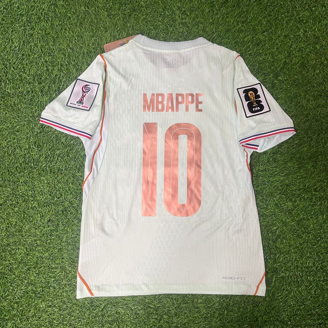 Kylian Mbappé #10 France 2026 World Cup Away Jersey