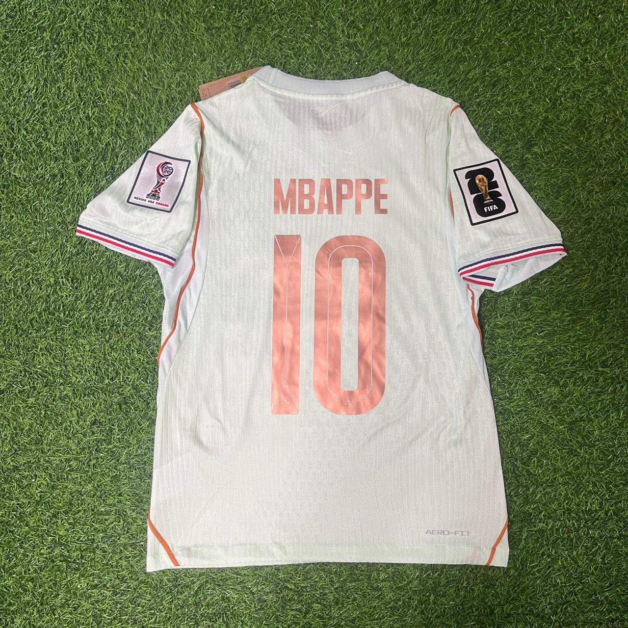 Kylian Mbappé #10 France 2026 World Cup Away Jersey