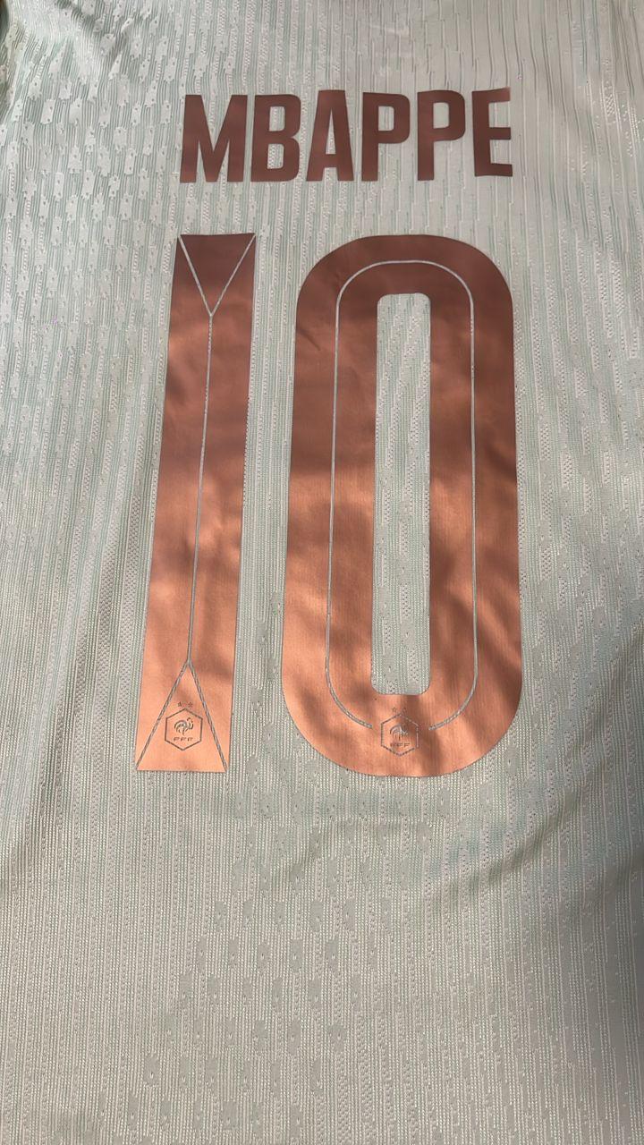 Kylian Mbappé #10 France 2026 World Cup Away Jersey