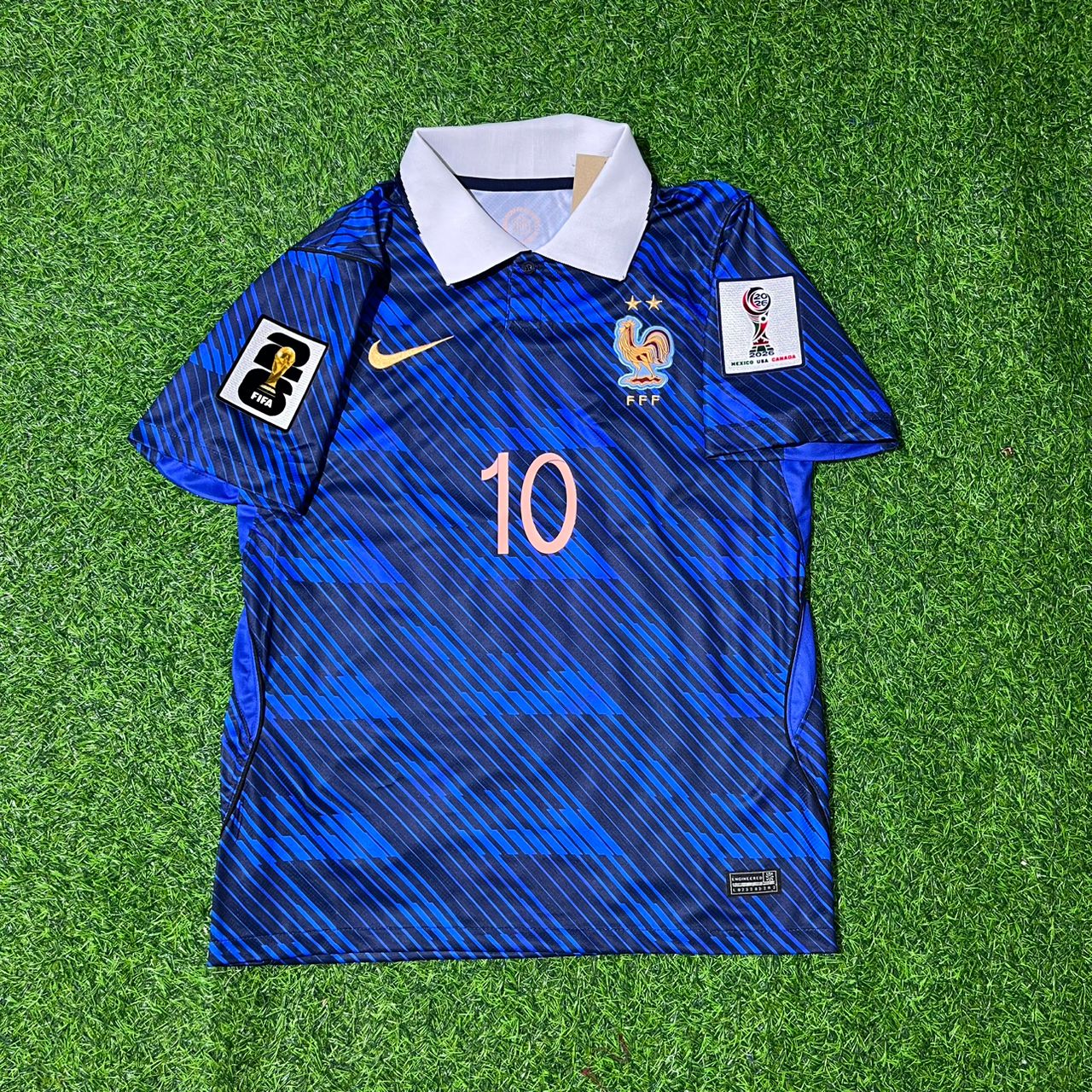 Kylian Mbappé France 2026 World Cup Blue New Season Football Jersey