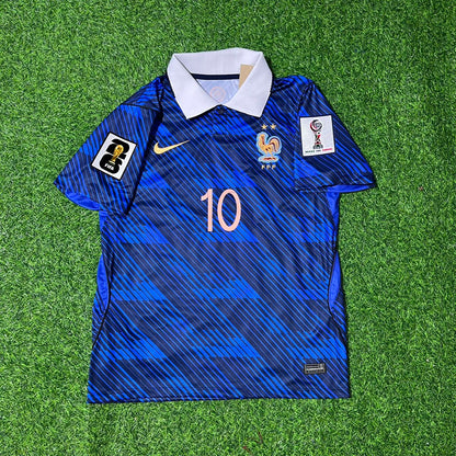 Kylian Mbappé France 2026 World Cup Blue New Season Football Jersey