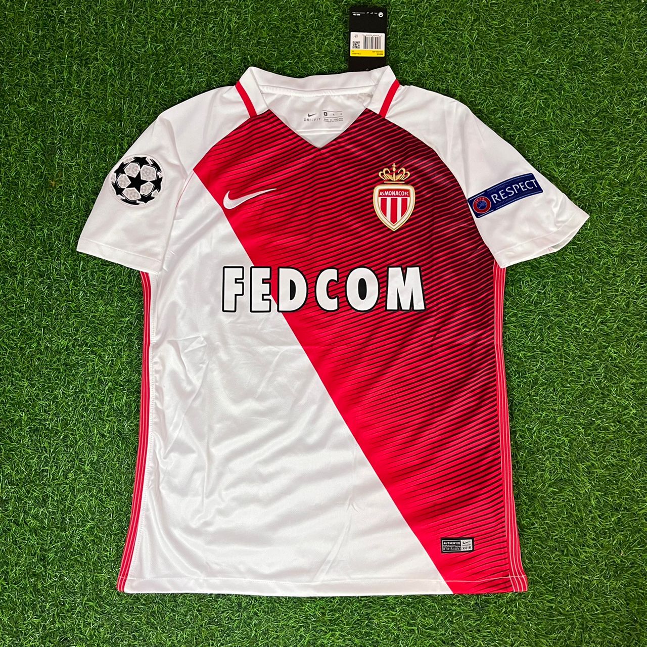 Bernardo Silva Monaco 2016 2017 Retro Jersey Maillot Trikot Soccer Shirt
