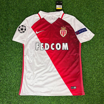 Kylian Mbappé Monaco 2016 2017 Retro-Trikot Fußballtrikot