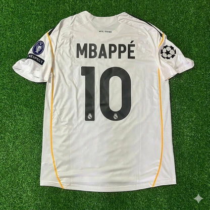Kylian Mbappe Real Madrid Retro Jersey Soccer Shirt Trikot