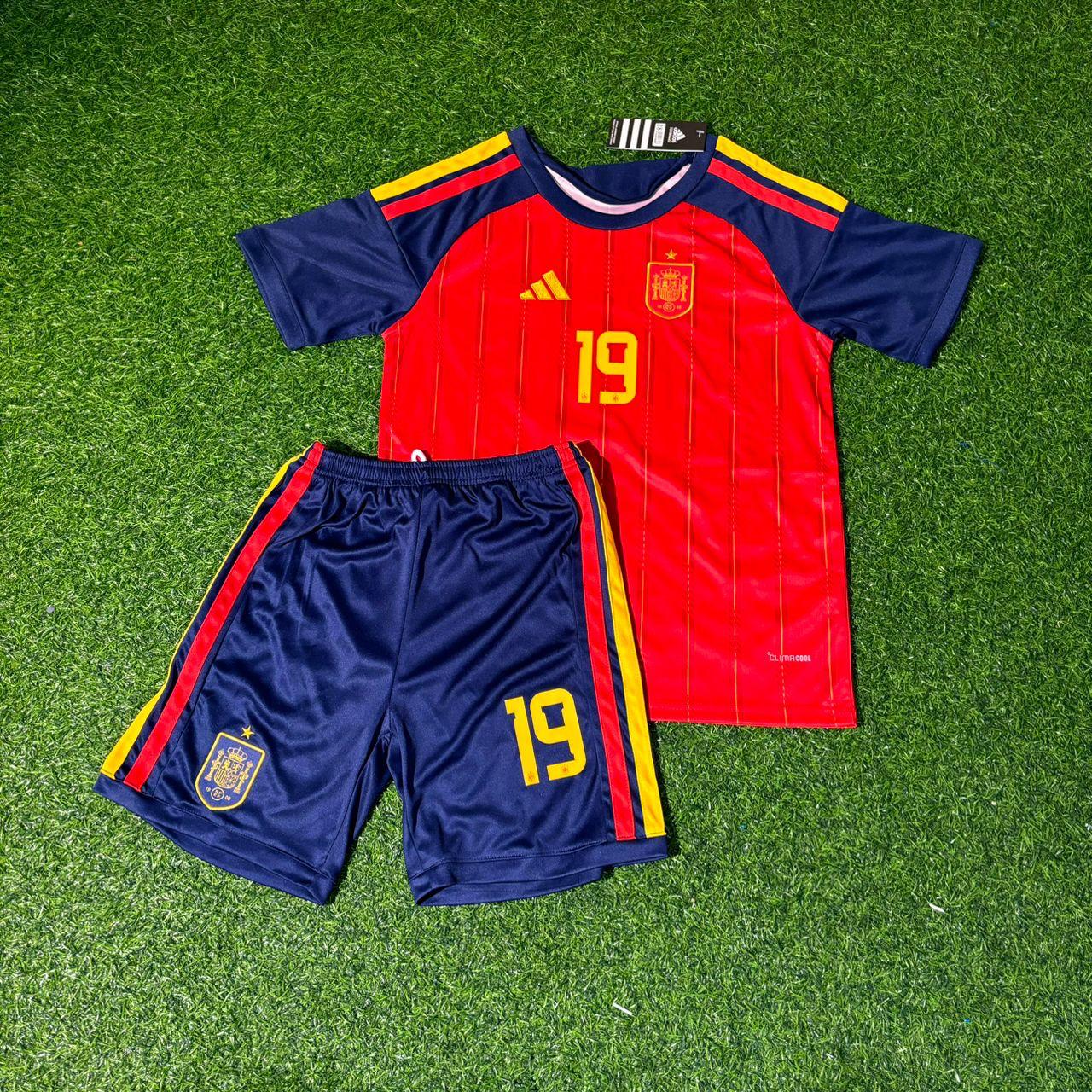 Lamine Yamal Spanien 2026 WM Kinder Fußballtrikot