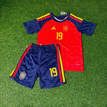 Lamine Yamal Spanien 2026 WM Kinder Fußballtrikot