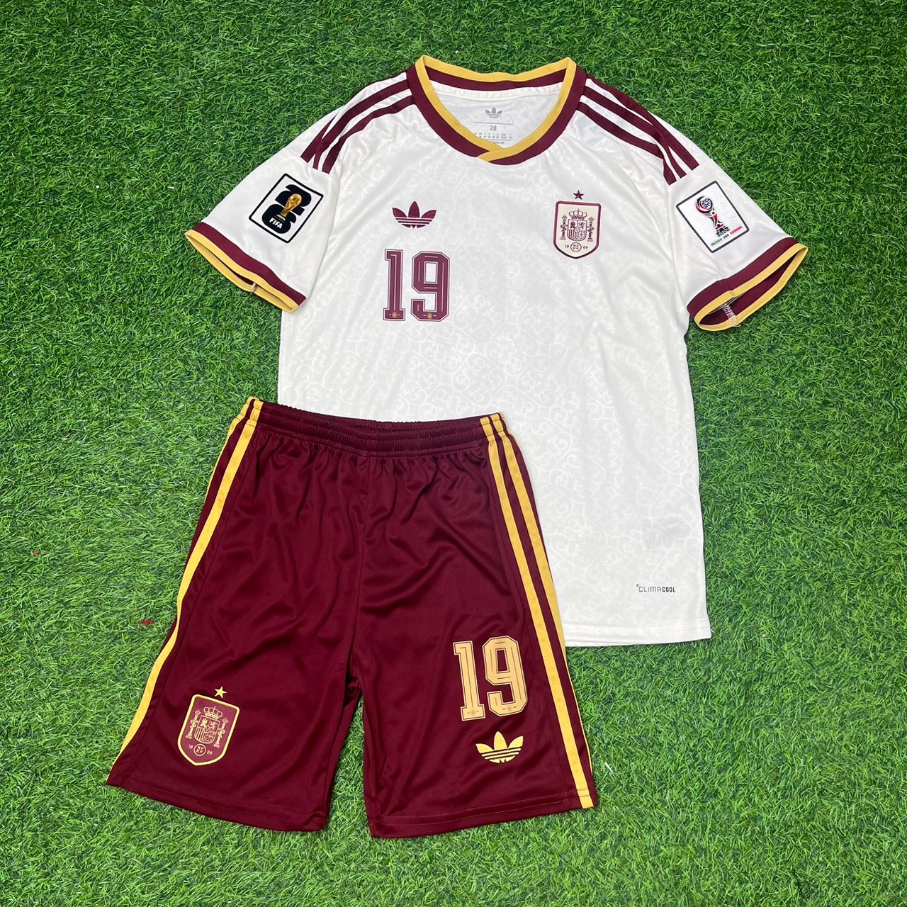 Lamine Yamal Spain 2026 World Cup Kids Football Jersey