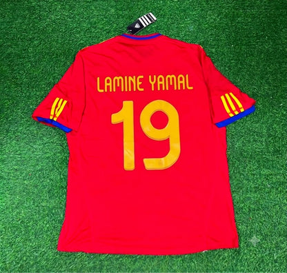 Camiseta retro conmemorativa de España – Lamine Yamal
