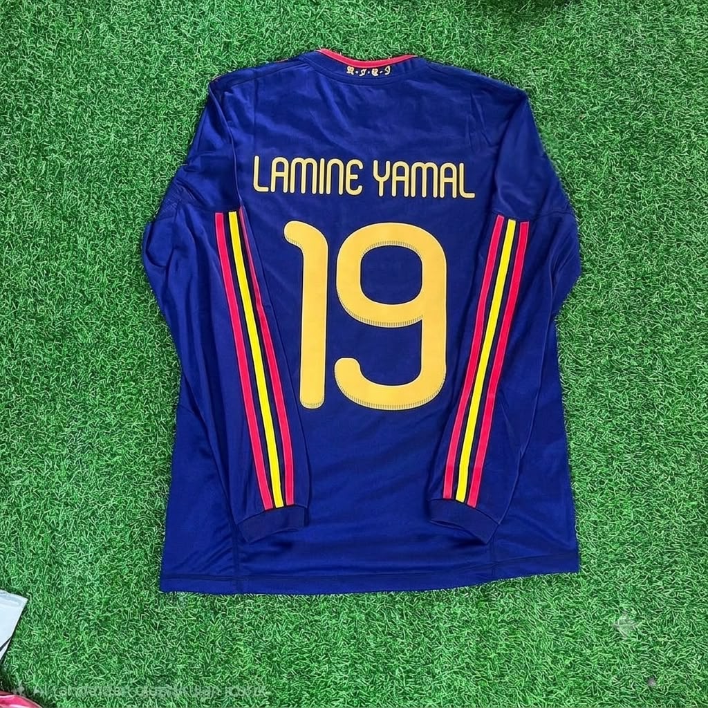 Spain Commemorative Retro Jersey – Lamine Yamal