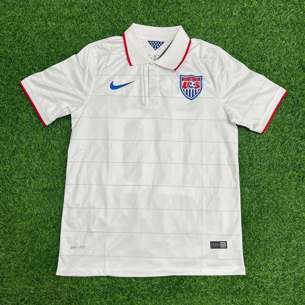 Cristian Pulisic USA Fußballtrikot 2014 Weltmeisterschaft Weiß