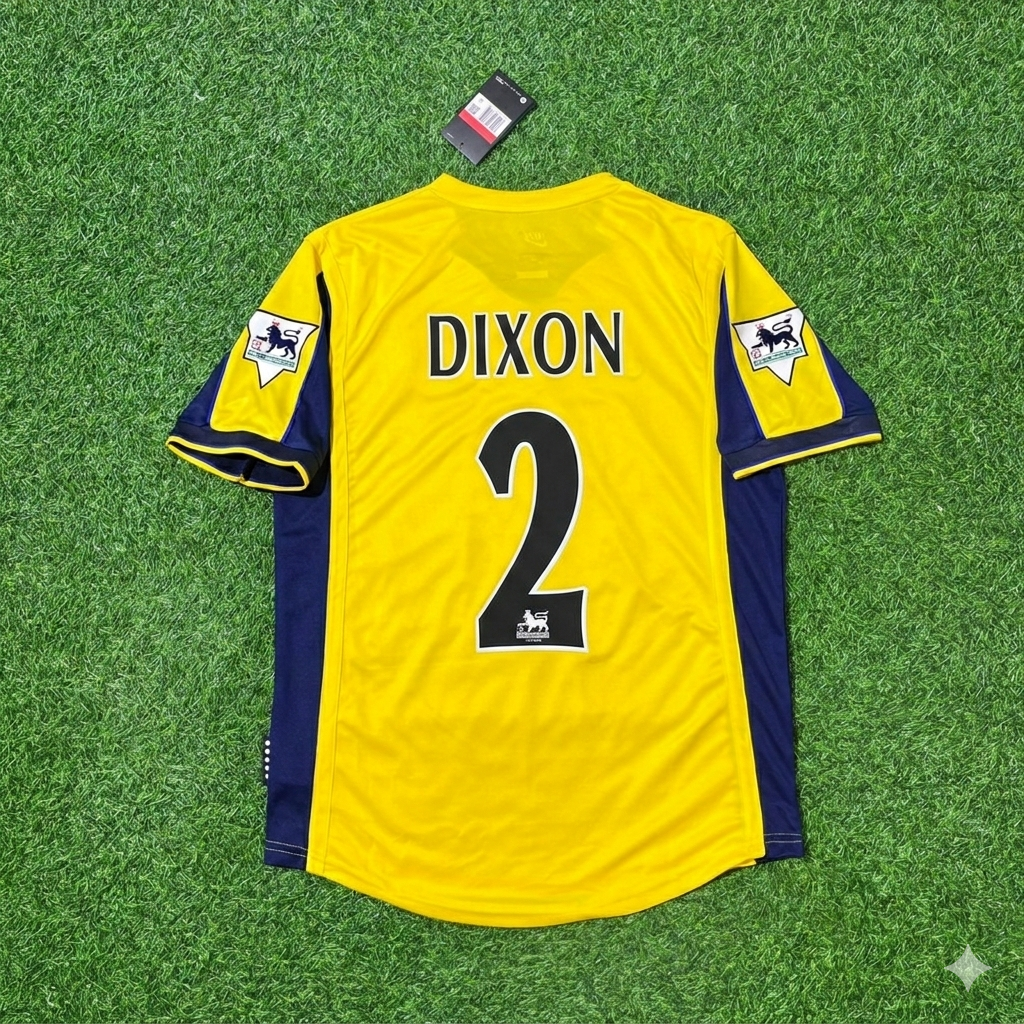 Lee Dixon - Maillot rétro Arsenal 2000