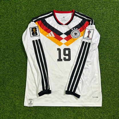 Leroy Sané #19 Deutschland WM 2026 Langarm Heimtrikot-Set
