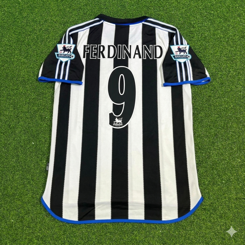 Newcastle United Retro Jersey – Les Ferdinand 9