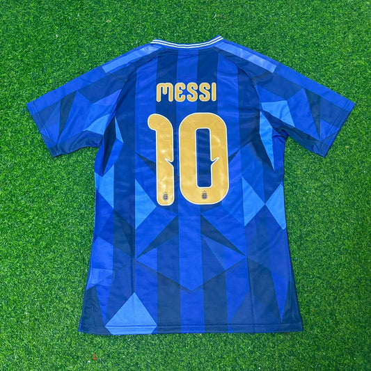 Maillot de football commémoratif Lionel Messi #10 Argentine