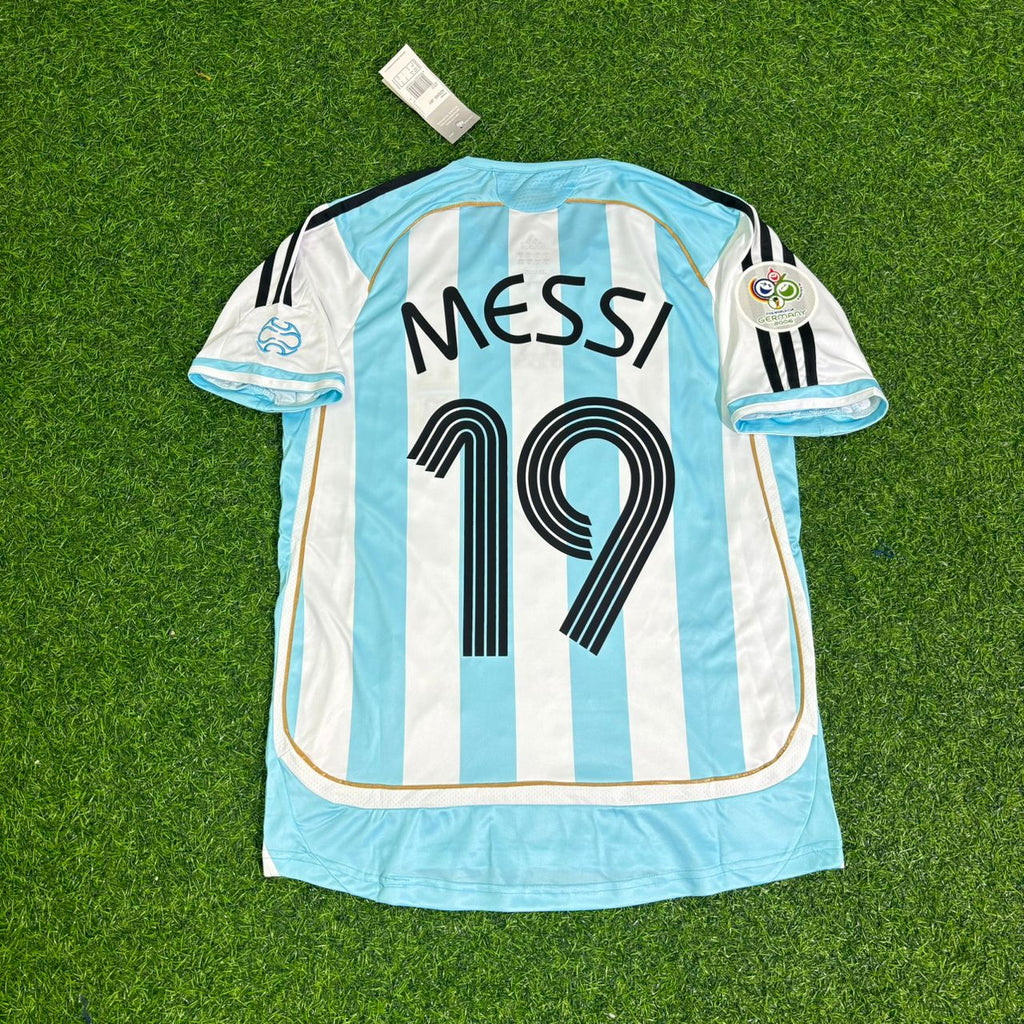 Lionel Messi Argentinien 2006 WM Kinder Retro Fußballtrikot