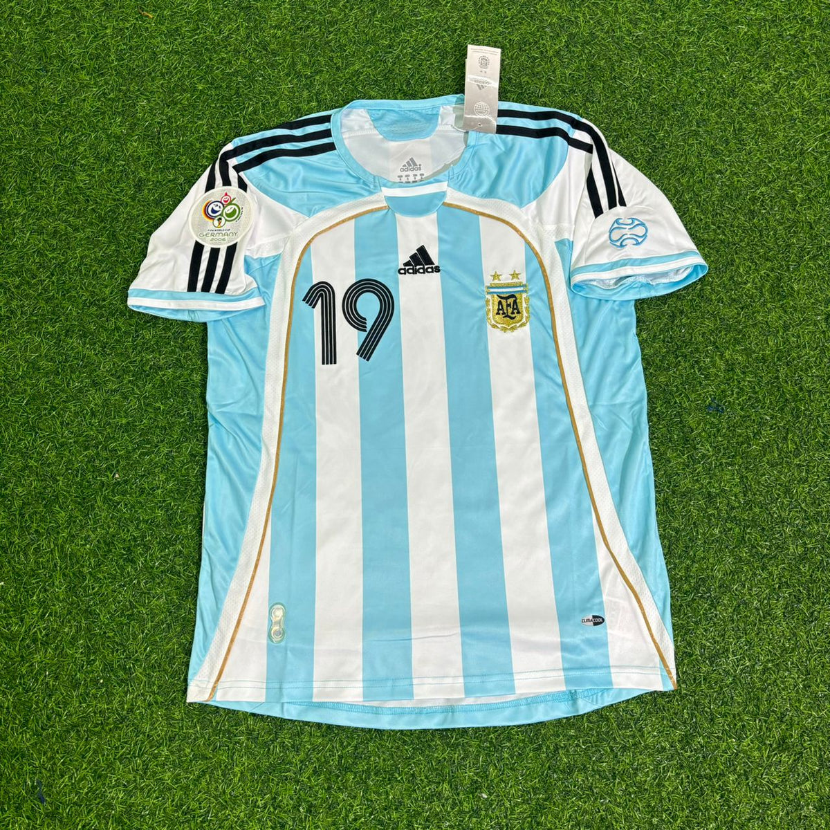 Lionel Messi Argentinien 2006 WM Kinder Retro Fußballtrikot