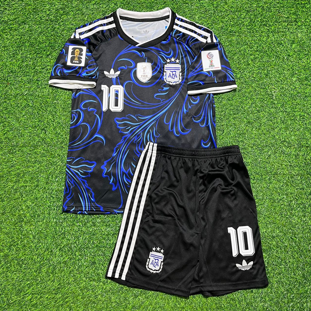 Maillot de football enfant Lionel Messi Argentine Coupe du Monde 2026