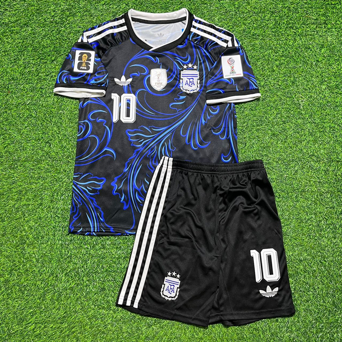 Lionel Messi Argentina 2026 World Cup Kids Football Jersey