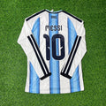 Maillot de football Lionel Messi #10 Argentine Coupe du Monde 2026 Manches Longues