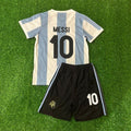 Lionel Messi Argentinien Retro Kinder Set Retro Fußballtrikot
