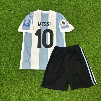 Argentina 2026 Special World Cup Children Set Football Jersey – Lionel Messi
