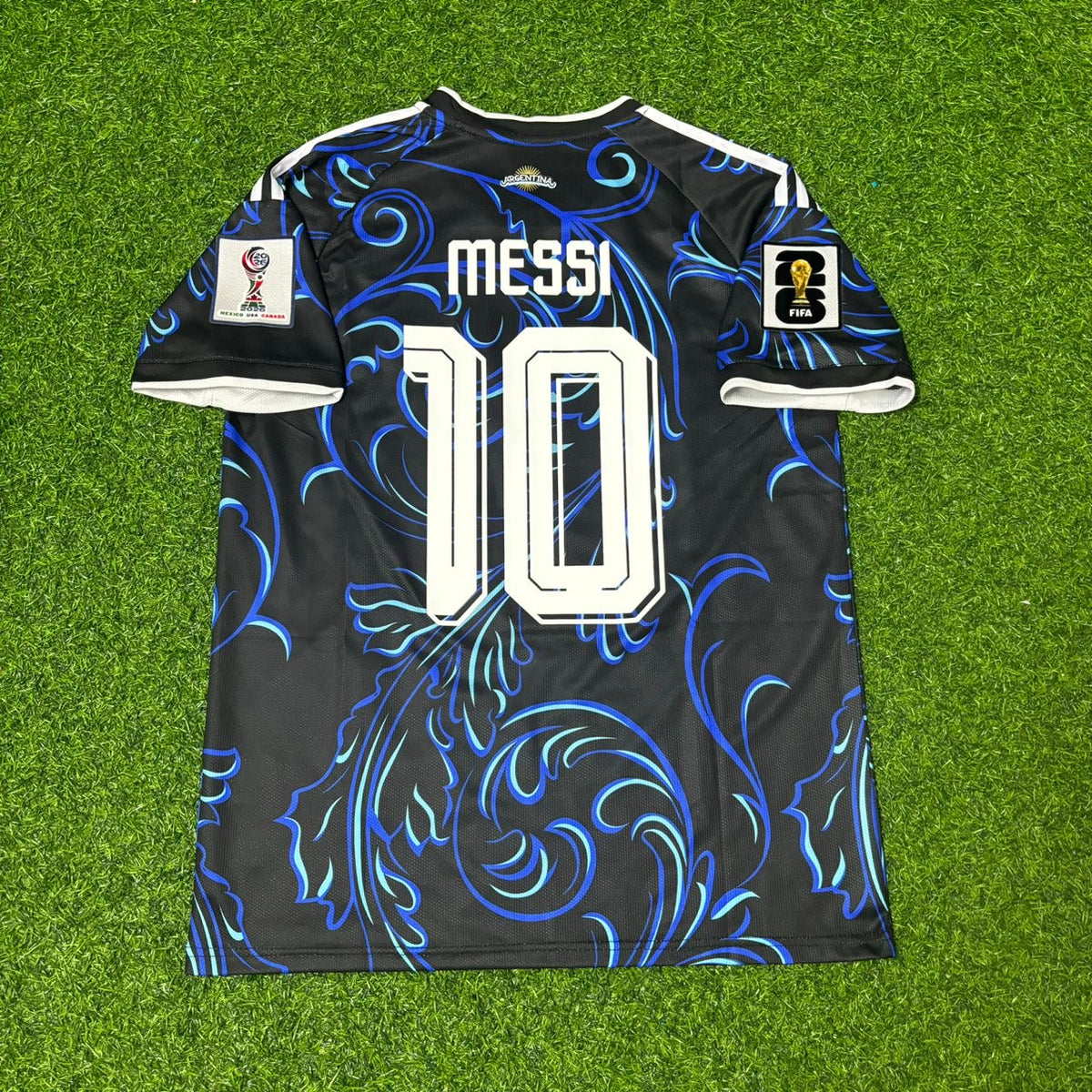 Lionel Messi Argentina 2026 World Cup Kids Football Jersey
