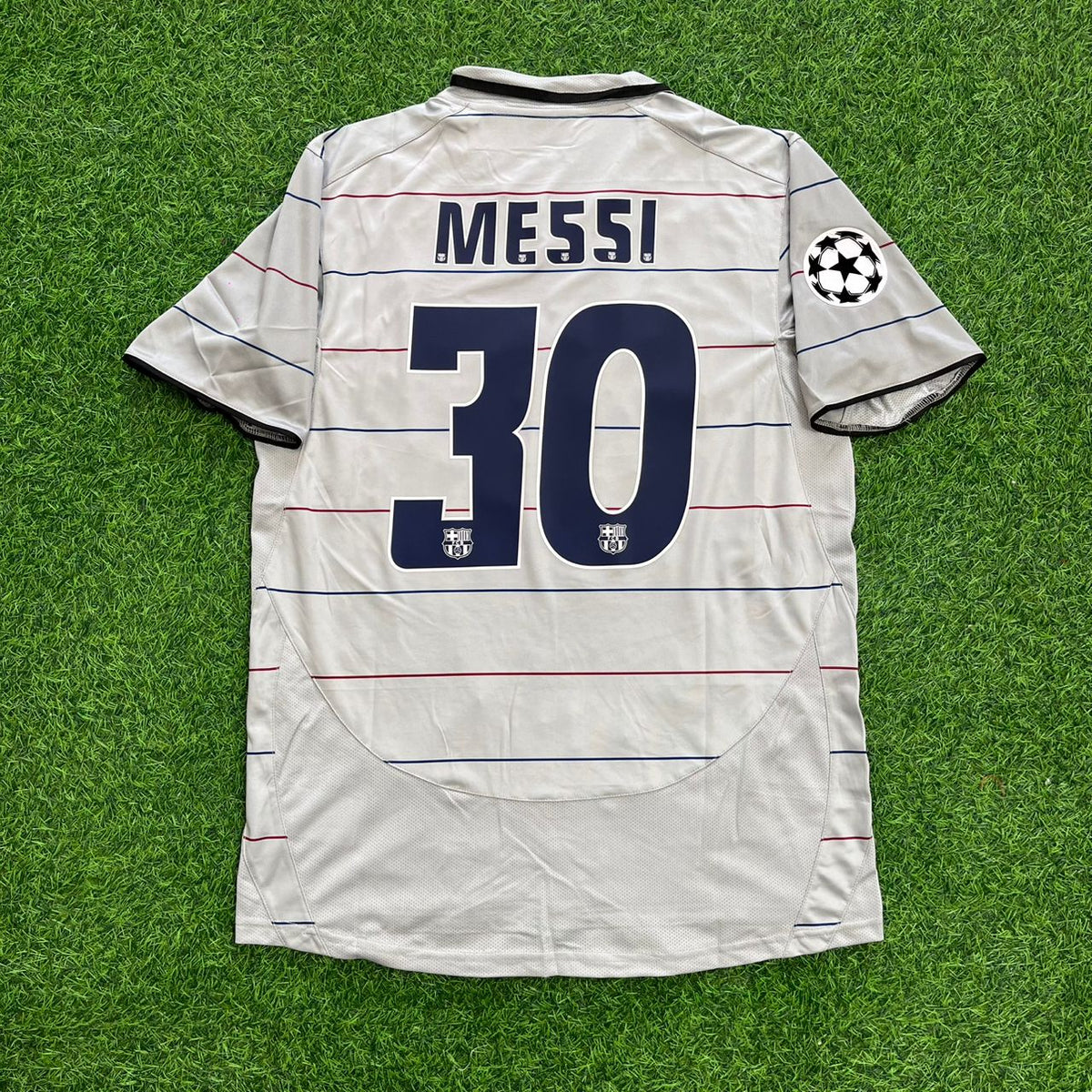 Lionel Messi 30 - Barcelona 2004/2005 Debütsaison Retro-Trikot