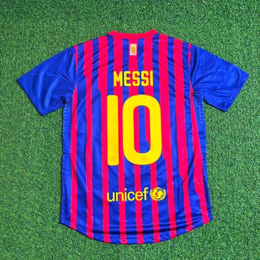Maillot de football rétro domicile Lionel Messi Barcelone 2011-2012