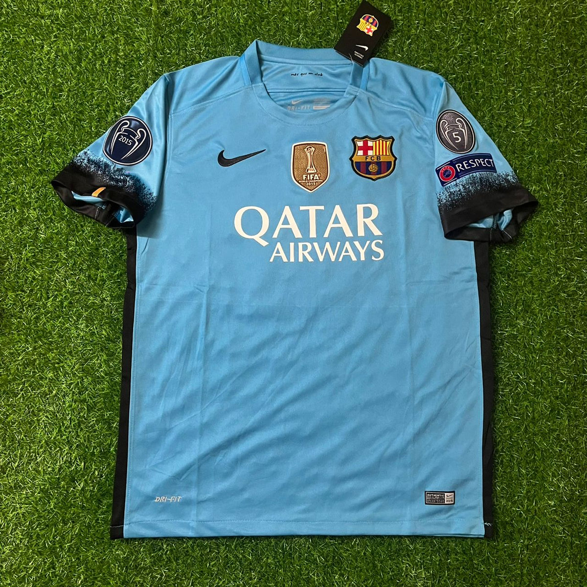 Maillot rétro Lionel Messi Barcelone Ligue des Champions 2015-2016