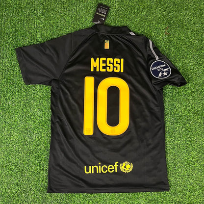 Lionel Messi Schwarzes Barcelona 2011/12 Retro Trikot Shirt Jersey Maglia