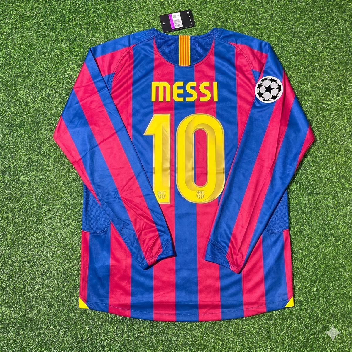Maillot de football rétro Lionel Messi Barcelone