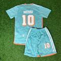 Lionel Messi Blue Kids Kit Kindertrikot Maillot Enfant Kindertrui