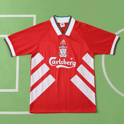 Liverpool 1993-1995 Season Home Red Retro Football Jersey Trikot Maillot