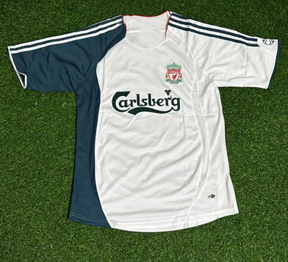 Maillot Rétro Blanc Liverpool 2006/07