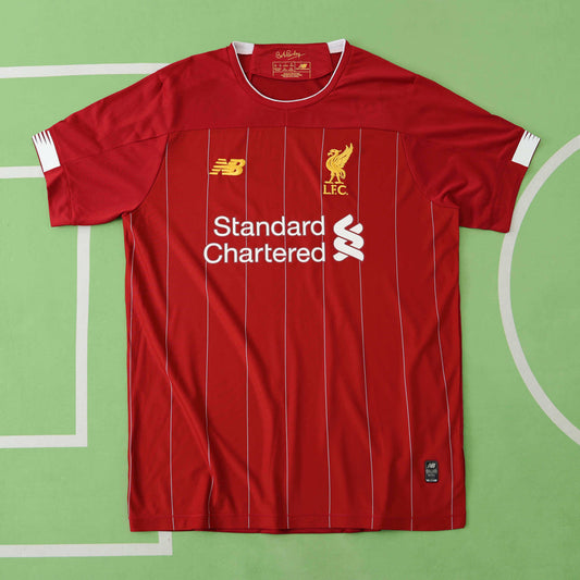 Camiseta de fútbol retro local del Liverpool temporada 2019-2020